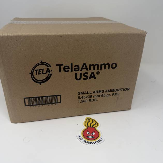 Tela 5.45x39 65gr FMJ 1500 rnd case