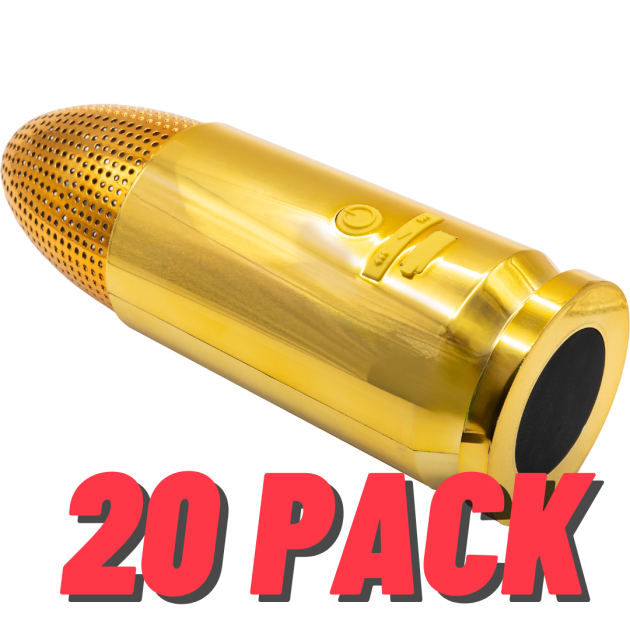 9mm Bullet Bluetooth Speaker - Dealer 20 Pack