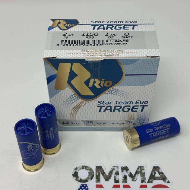 Star Team Target 32 Light Recoil, 12ga 2 3/4" #8 1 1/8oz STT32LR8